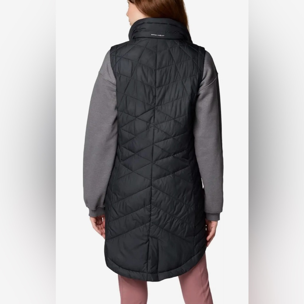 Columbia Women's Heavenly II Long Vest Jacket - Picture 3 of 6